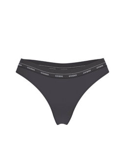 Guess - Polyamide Solid Black Jane Regular Brazili Brief