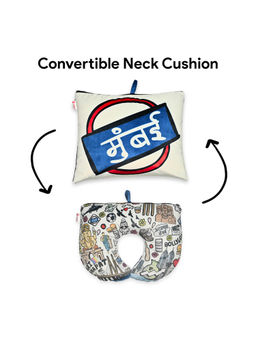 Indigifts - 2 In One Convertible Neck Pillow