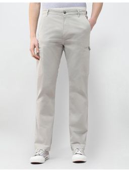 U.S. Polo Assn. Denim Co. - Men Harold Slim Straight Fit Grey Cargos