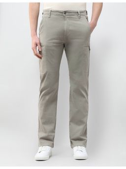 U.S. Polo Assn. Denim Co. - Men Cole Comfort Cropped Fit Green Cargos