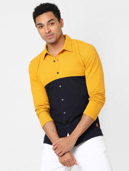Campus Sutra - Men Colourblocked Stylish Summer Casual Shirts