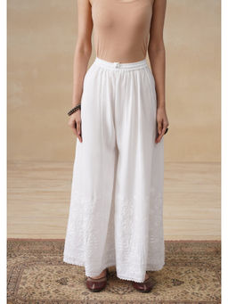 House of Chikankari - Rayon Chikankari Womens Sharara