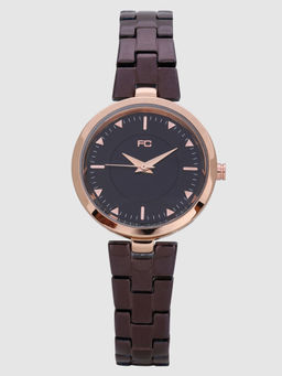 French Connection - Suki Brown Round Analog Watch for Women - Fcn00079D