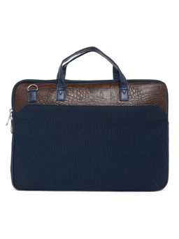 MBOSS - I-Sac Crack Tan Faux Leather 15.6 Inch Laptop Messenger Bag