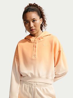 Nike - Womens Oversized Henley Hoodie