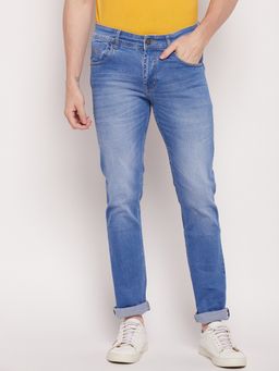 Cantabil - Men Medium Mercerised Jeans