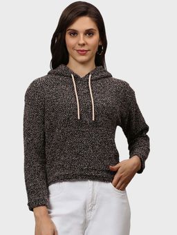 Campus Sutra - Multi-color Solid Sweatshirt
