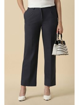 Allen Solly - Polyester Blend Regular Formal Trouser