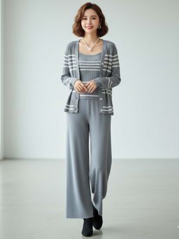 Trenbee - Wool Relaxed Casual Co Ord Set