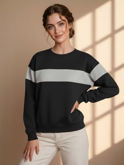 LEOTUDE - Fleece Loose Casual Sweatshirt