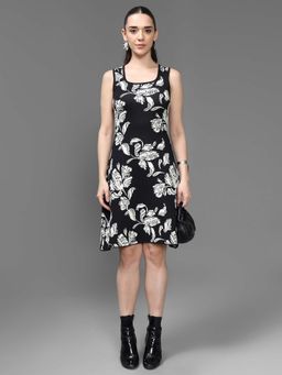 Kazo - Viscose Flared Casual Dress