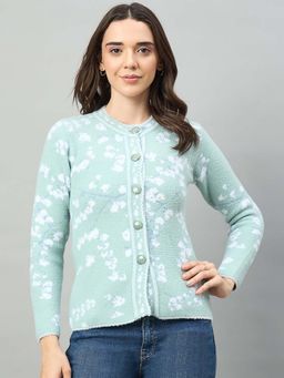 Duke - Acrylic Blend Slim Casual Cardigan