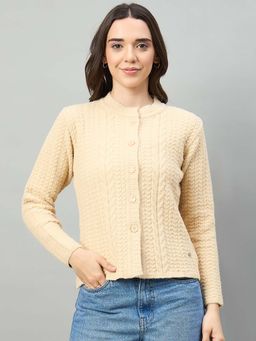 Duke - Acrylic Blend Slim Casual Cardigan