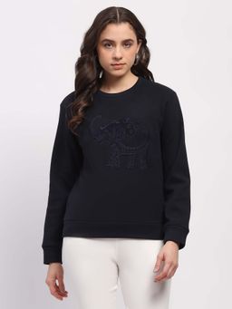 Global Republic - Polyester Regular Casual Sweatshirt