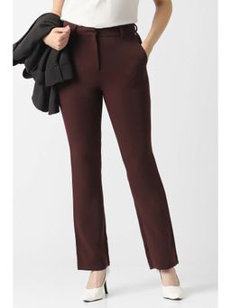 Van Heusen - Polyester Regular Formal Trouser