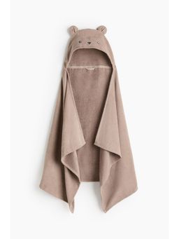 H&M - Kids Beige Hooded Bath Towel