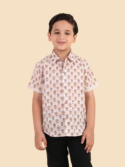 Fabindia - Cotton Hand Block Printed Shirt