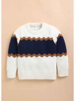 Toonyport - Woollen Printed Sweater Multi-Color