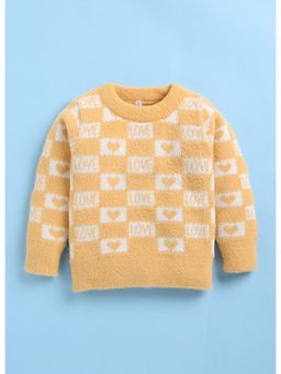 Toonyport - Woollen Printed Sweater Yellow