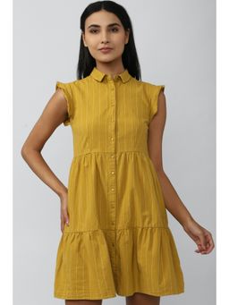 Van Heusen - Stripes Yellow Dress