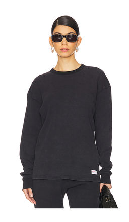 Alexander Wang - Waffle Crew Neck Long Sleeve