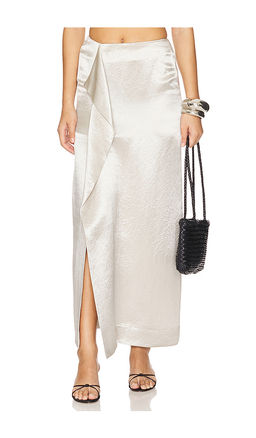 Bondi Born - Kobe Wrap Over Maxi Skirt