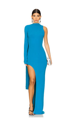 David Koma - Asymmetric Cut One Sleeve Dress