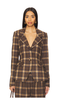 GUIZIO - Cooper Tartan Blazer