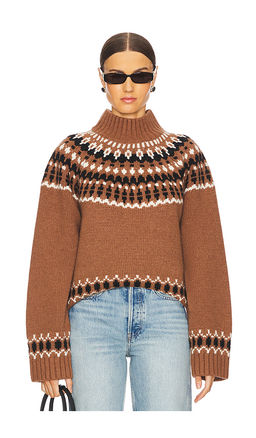 EAVES - Cait Fair Isle Sweater