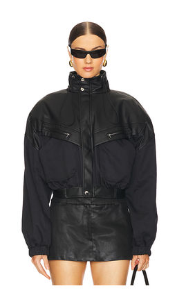 EAVES - Aura Crop Bomber Jacket