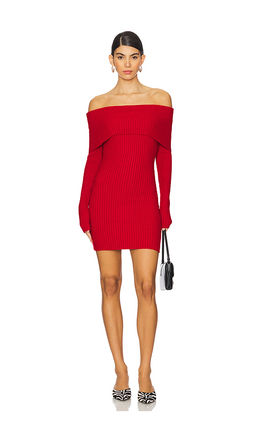 Frankies Bikinis - Midnight Knit Mini Dress