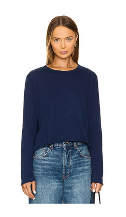 The Great - The Long Sleeve Crop Tee