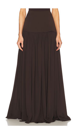 Helsa - Diaphanous Maxi Skirt