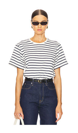 SIMKHAI - Jojo Short Sleeve Cropped Tee
