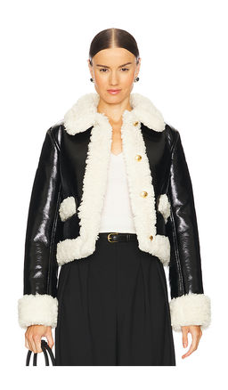 L'Academie - by Marianna Corsica Faux Sherpa Jacket