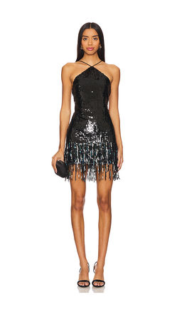 Lovers and Friends - Massima Sequin Fringe Mini Dress