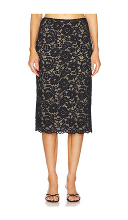 LPA - Ebony Midi Skirt