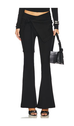 MARRKNULL - Hollow Out Stretch Skinny Flare