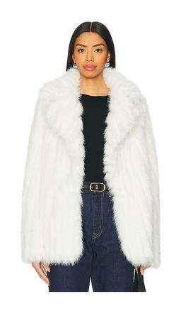 Show Me Your Mumu - Salt Lake Faux Fur Coat