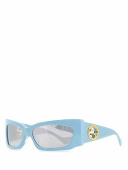 Gucci - Light-Blue Square Sunglasses
