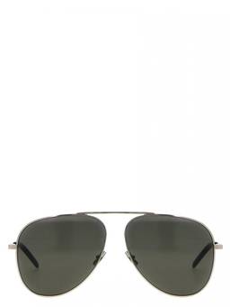 Saint Laurent - Silver Aviator Sunglasses
