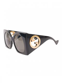 Gucci - Black Square Sunglasses