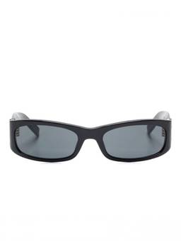 Saint Laurent - Black Rectangular Sunglasses