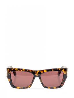 Palm Angels - Brown Havana Hollywood Sunglasses