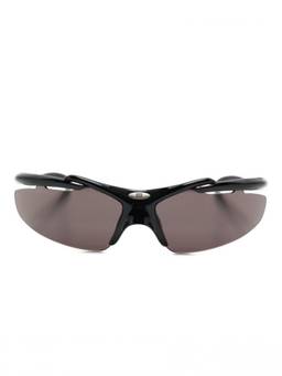 Balenciaga - Black Turbo D-Frame Sunglasses