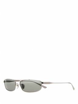Balenciaga - Silver Classic Logo Sunglasses