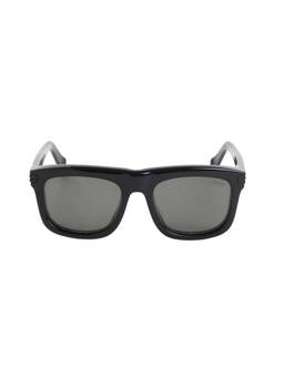 Zegna - Black Rectangular Sunglasses