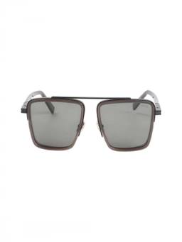 Zegna - Dark Brown Square Sunglasses