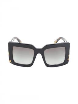 PRADA - Black Rectangular Sunglasses