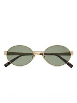 Saint Laurent - Golden Oval Sunglasses